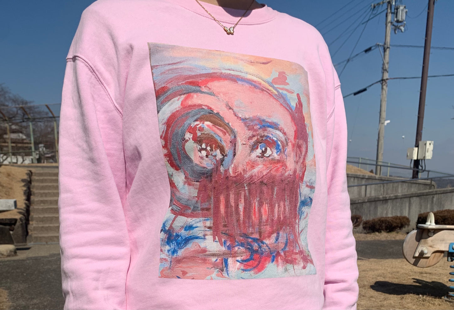 Pink Sweatshirt